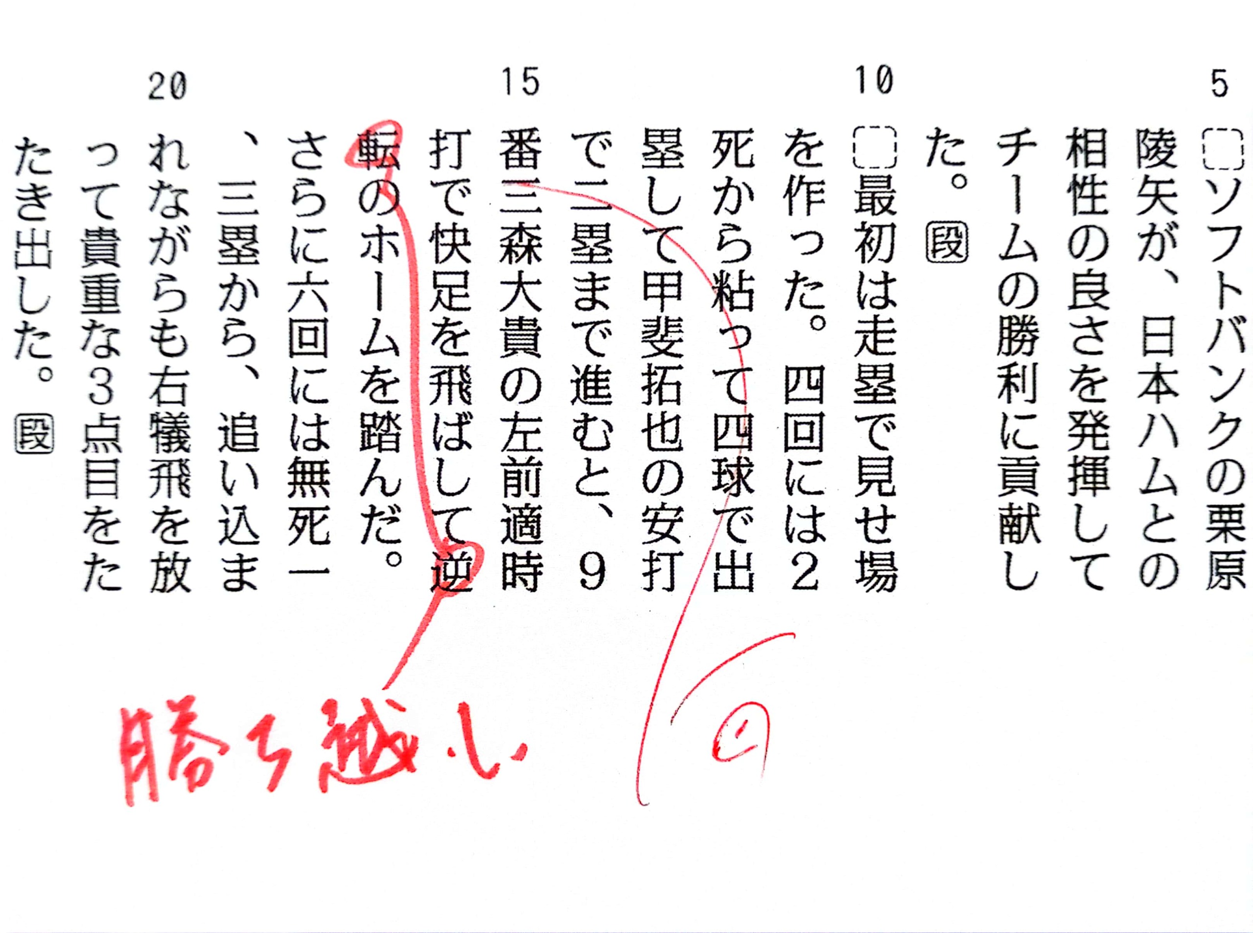 勝ち越し と は