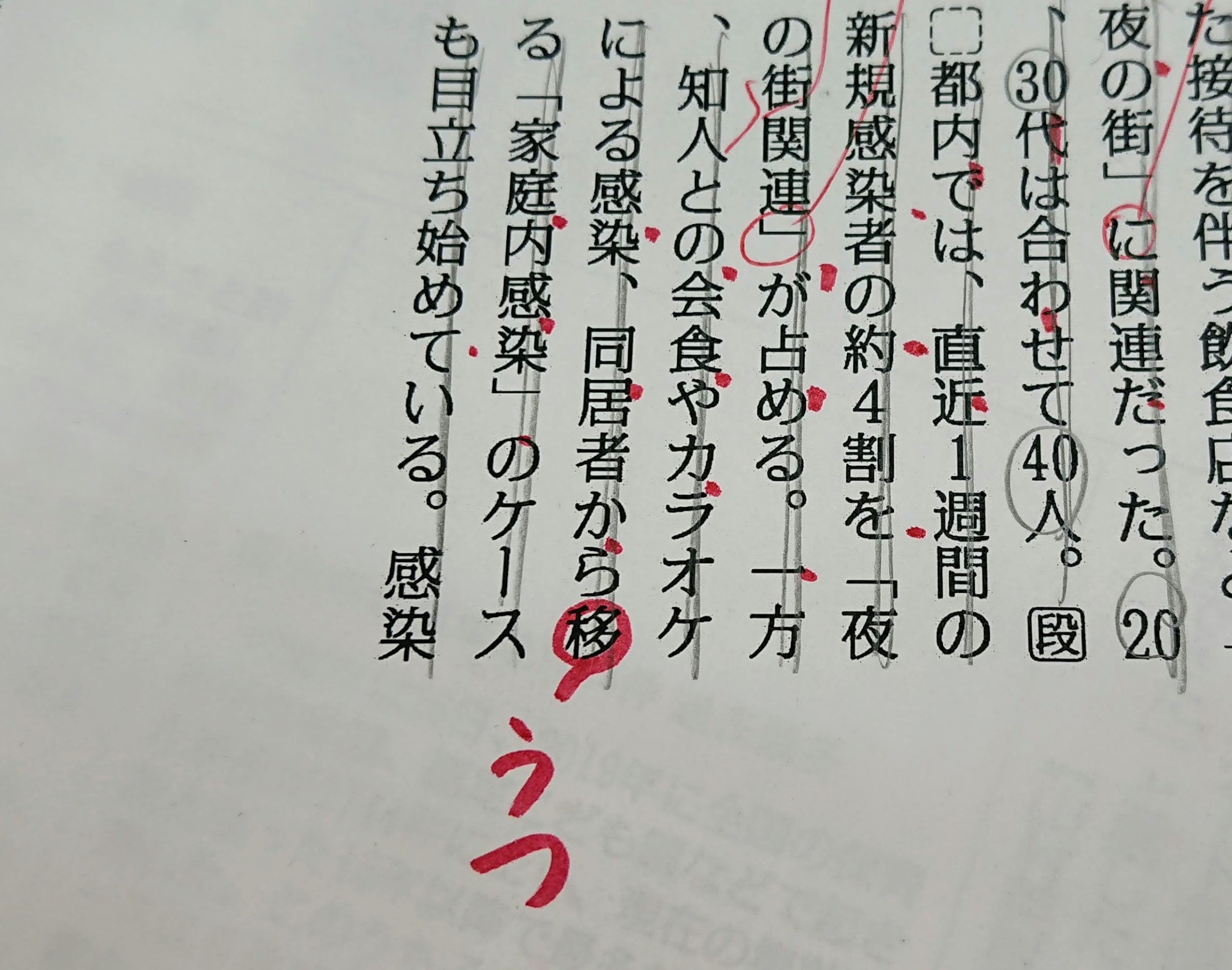 風邪 うつる 漢字