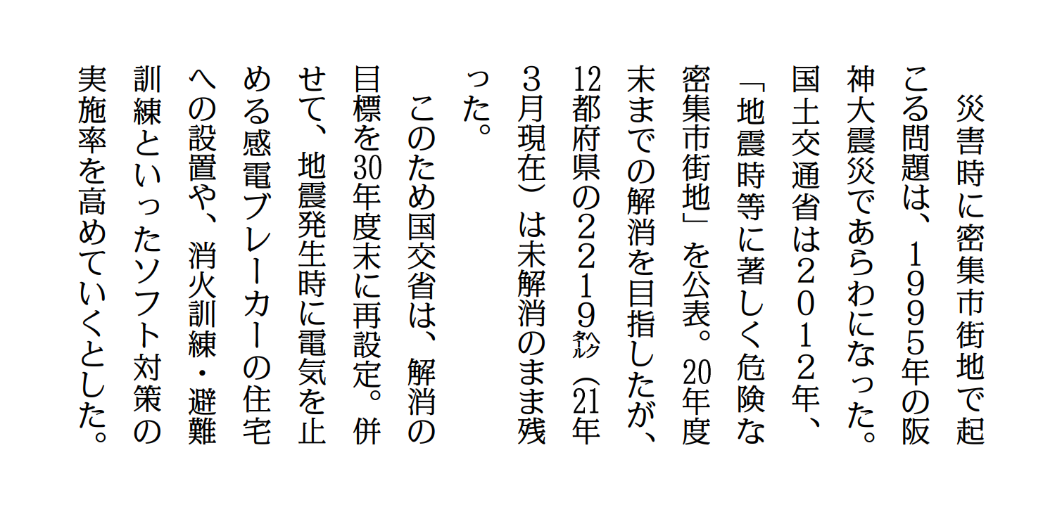 【どこを直す？】震災対策 毎日ことばplus